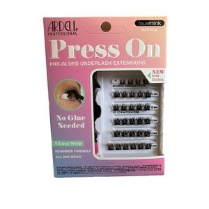 Ardell Press On Pre-Glued Underlash Extensions – Faux Mink (Natural)